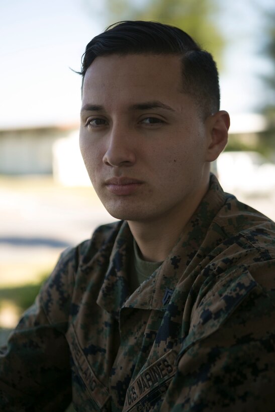 Cpl. Robert Arellano became a Martial Arts Instructor, Dec. 16, 2016, after he completed a three-week long MCMAP instructor course in Okinawa, Japan. Arellano, a combat camera production specialist with Headquarters Battalion, 3rd Marine Division, III Marine Expeditionary Force, is from Yuma, Arizona. (U.S. Marine Corps photo by Lance Cpl. Bernadette Wildes)