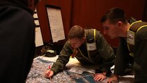 Command staff with Chemical Biological Incident Response Force, CBIRF, U.S. Marine Corps Forces Command, monitor the 58th Presidential Inauguration in a tactical command post, Jan. 20, 2017. Initial Response Force A, CBIRF, assumed the ready position working under Joint Task Force National Capitol Region, JTF-NCR, which provided military support to the lead agency the U.S. Secret Service during the 58th Presidential Inauguration in Washington D.C., Jan. 20, 2017. The Inauguration was designated a National Special Security Event, NSSE, by the Secretary of the Department of Homeland Security on July 2016. When an event is designated an NSSE, the U.S. Secret Service assumes its mandated role as the lead federal agency for the design and implementation of the operational security plan. Although elements of CBIRF were staged near the U.S. Capitol building, other elements of CBIRF were on standby at CBIRF headquarters, making the Inauguration supported by the entire CBIRF unit. (Official USMC Photos by Staff Sgt. Santiago G. Colon Jr./RELEASED)
