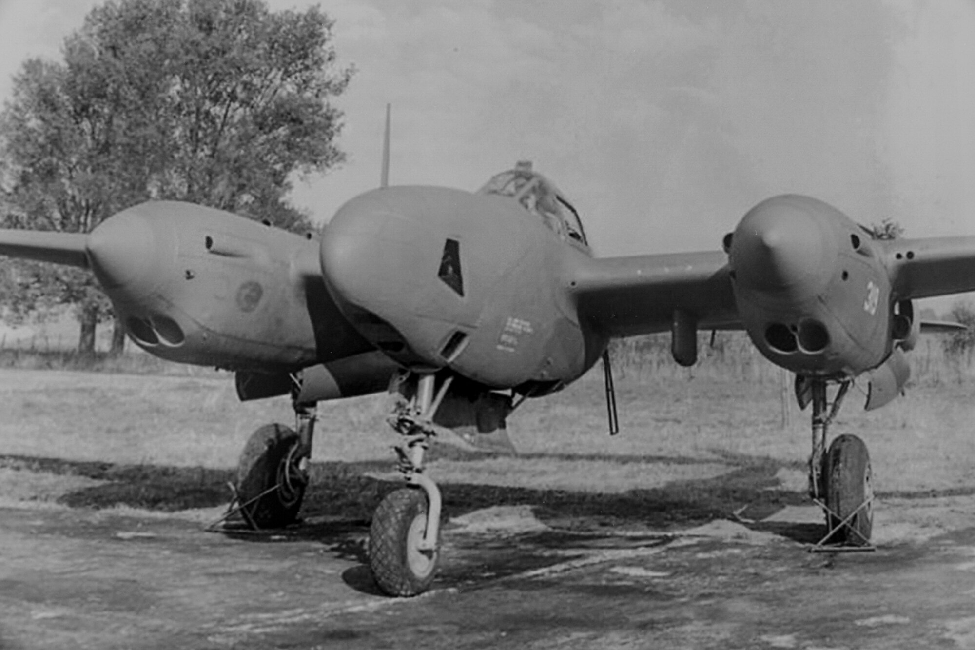 PETERSON AIR FORCE BASE, Colo. – An actual F-5A Lightning used to be displayed at the Peterson Air and Space Museum. The F-5A Lightning allowed photographers to take aerial photos of uncharted terrain so that the 6th Photographic Squadron could make maps from them. (Courtesy photo from Peterson Air and Space Museum)