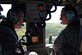 Col. J. Christopher Moss, the 30th Space Wing commander, shares information about Vandenberg Air Force Base with Air Force Chief of Staff Gen. David L. Goldfein during an aerial tour of the base in California Jan. 30, 2017. (U.S. Air Force photo/Senior Airman Robert J. Volio)