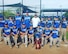 U.S. Air Force Staff Sgt. Patrick Bell, 33rd Operation Support Squadron aircrew flight equipment technician, second row third from left, poses with his travel team, June 2016. Bell was selected as the 2016 Coach of the Year for the Shalimar Little League he is a part of. Because of his skills in coaching, he was selected to coach the Shalimar All-Star team during the regional championship tournament.  (Courtesy Photo)