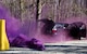 Members of the 4th Security Forces Squadron respond to a simulated vehicle explosion during exercise Coronet Warrior 17-01, Jan. 30, 2017, at Seymour Johnson Air Force Base, North Carolina. The scenario resulted in defenders apprehending a mock suspected terrorist. (U.S. Air Force photo by Airman Miranda A. Loera)