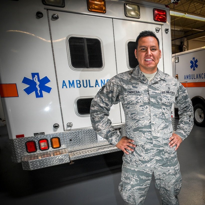 Staff Sgt. Ismael Cabrera, 75th Medical Support Squadron, NCOIC, Command Support Staff. Cabrera will depart Hill AFB in August to attend Commissioned Officer Training at Maxwell AFB, Alabama. (U.S. Air Force photo by Paul Holcomb) 