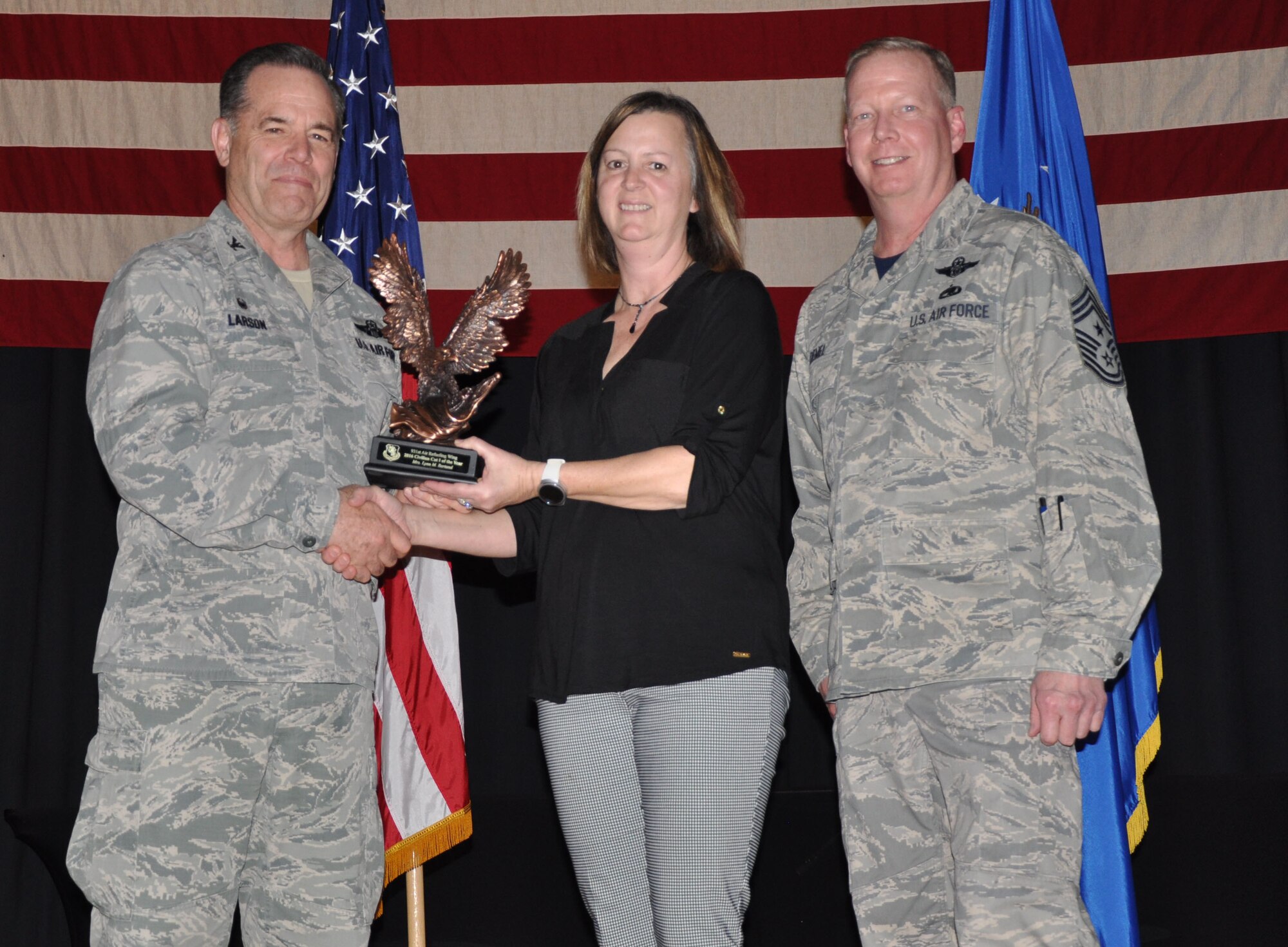 Winner, Civilian Category 1, Lynn Bertrand, 931 ARW