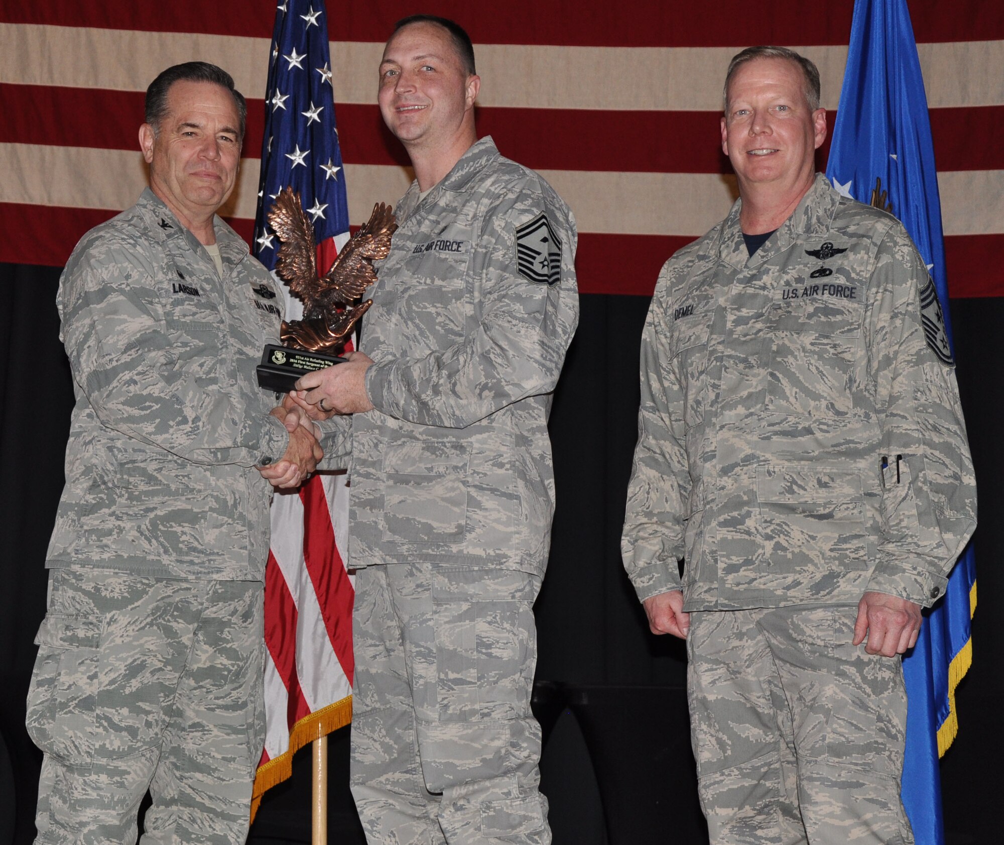 Winner, First Sergeant of the Year, Senior Master Sgt. Wallace Brannen, 931 AMDS