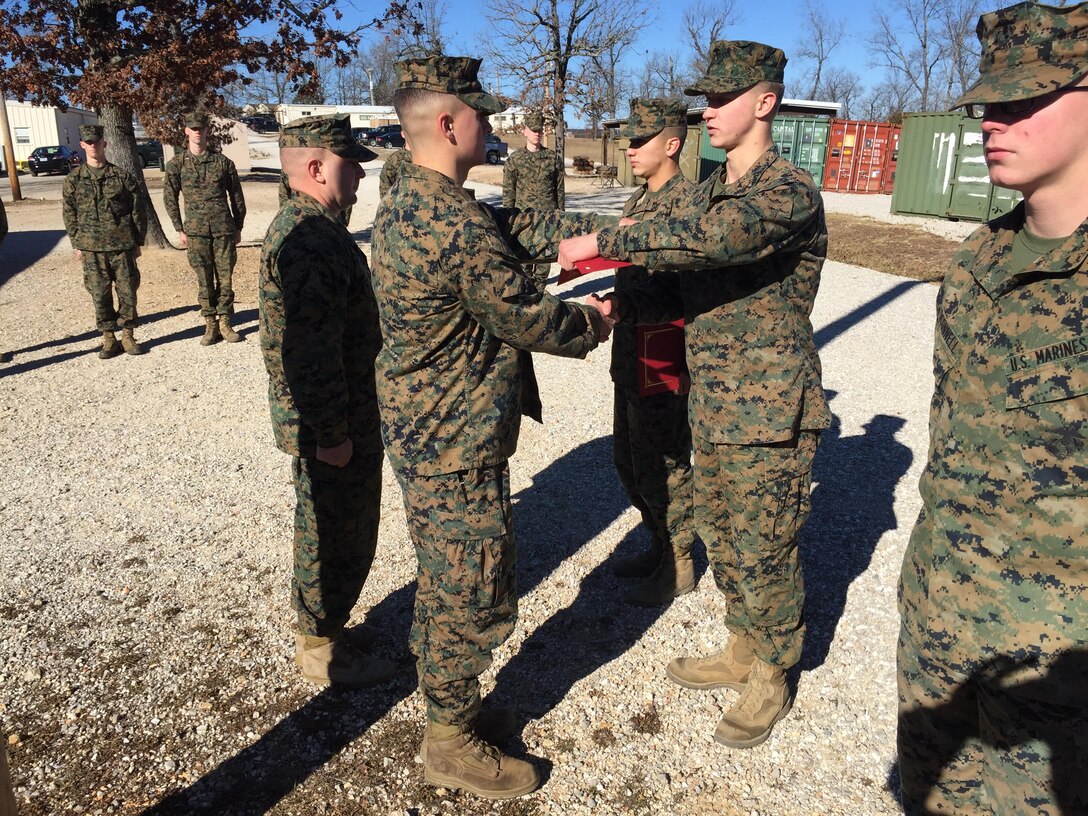Training at Fort Leonard Wood, MO.