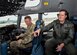 U.S. Army Capt. Neal Trump, 1st Battalion, 505th Parachute Infantry Regiment, 3rd Brigade Combat team, 82nd Airborne Division (1-505 PIR, 3 BCT 82 Abn. Div.) jumpmaster, left, listens as U.S. Air Force Capt. Patrick Griffin, 14th Airlift Squadron pilot, right, explains the different components of a cockpit during a C-17 Globemaster III tour here, Feb. 3, 2017. During the visit Airmen from the 437th Airlift Wing discussed air drops, Army and Air Force capabilities, equipment characteristics and combat power with the 1-505 PIR, 3 BCT 82 Abn. Div. Soldiers. The tour provided the opportunity to develop more effective joint force airborne operations in the future. While in Charleston, the Soldiers also visited the USS Yorktown at Patriots Point to pay tribute to a Medal of Honor recipient, U.S. Army Sgt. 1st Class Felix Conde-Falcon, a paratrooper from the 1-505 PIR, 3 BCT 82 Abn. Div.