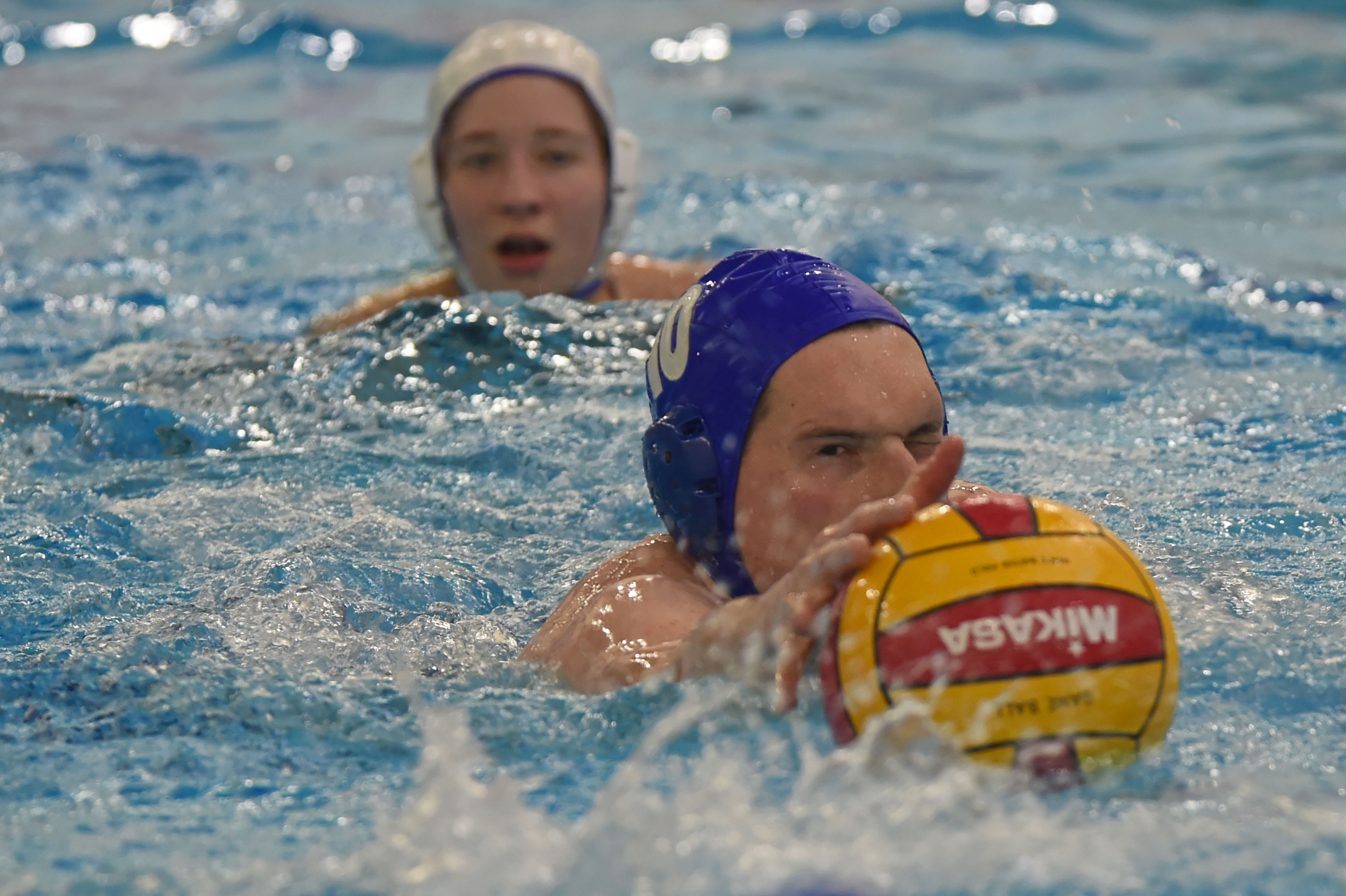 Inner tube water polo makes a splash