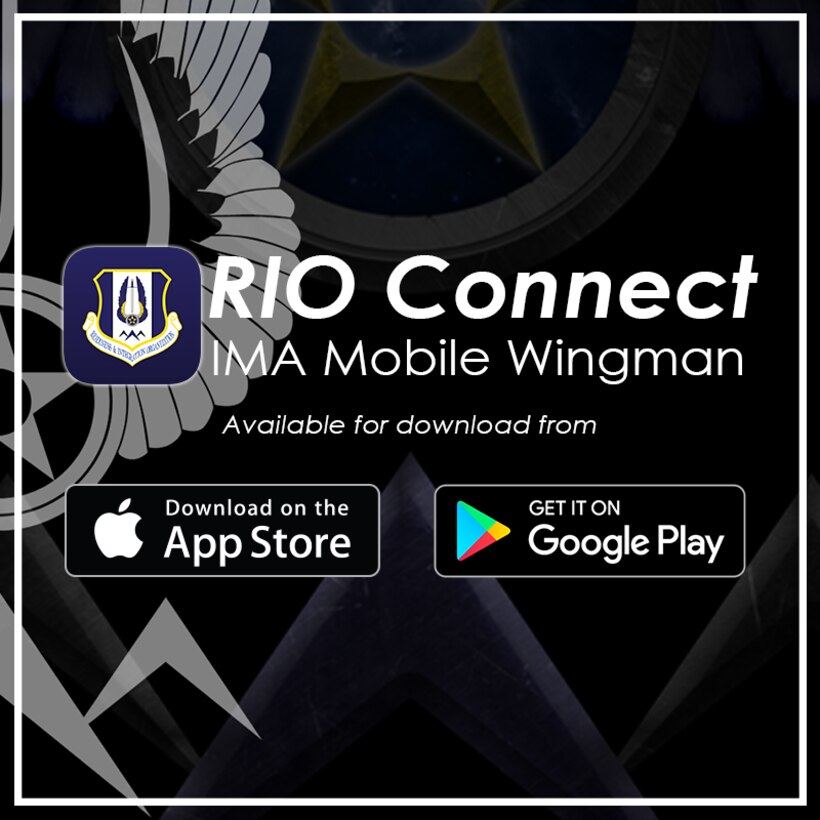 The RIO Connect – IMA Mobile Wingman app is available to both Android and Apple users and offers IMAs easy access to the tools and information they need to manage their careers, when and where they need it.