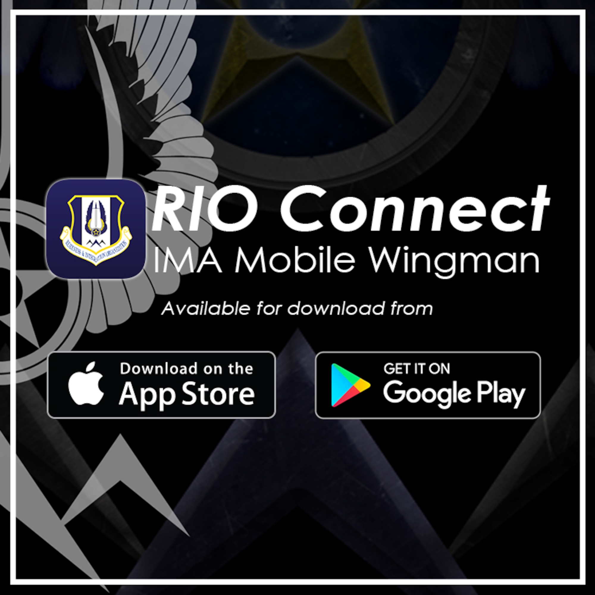 The RIO Connect – IMA Mobile Wingman app is available to both Android and Apple users and offers IMAs easy access to the tools and information they need to manage their careers, when and where they need it.