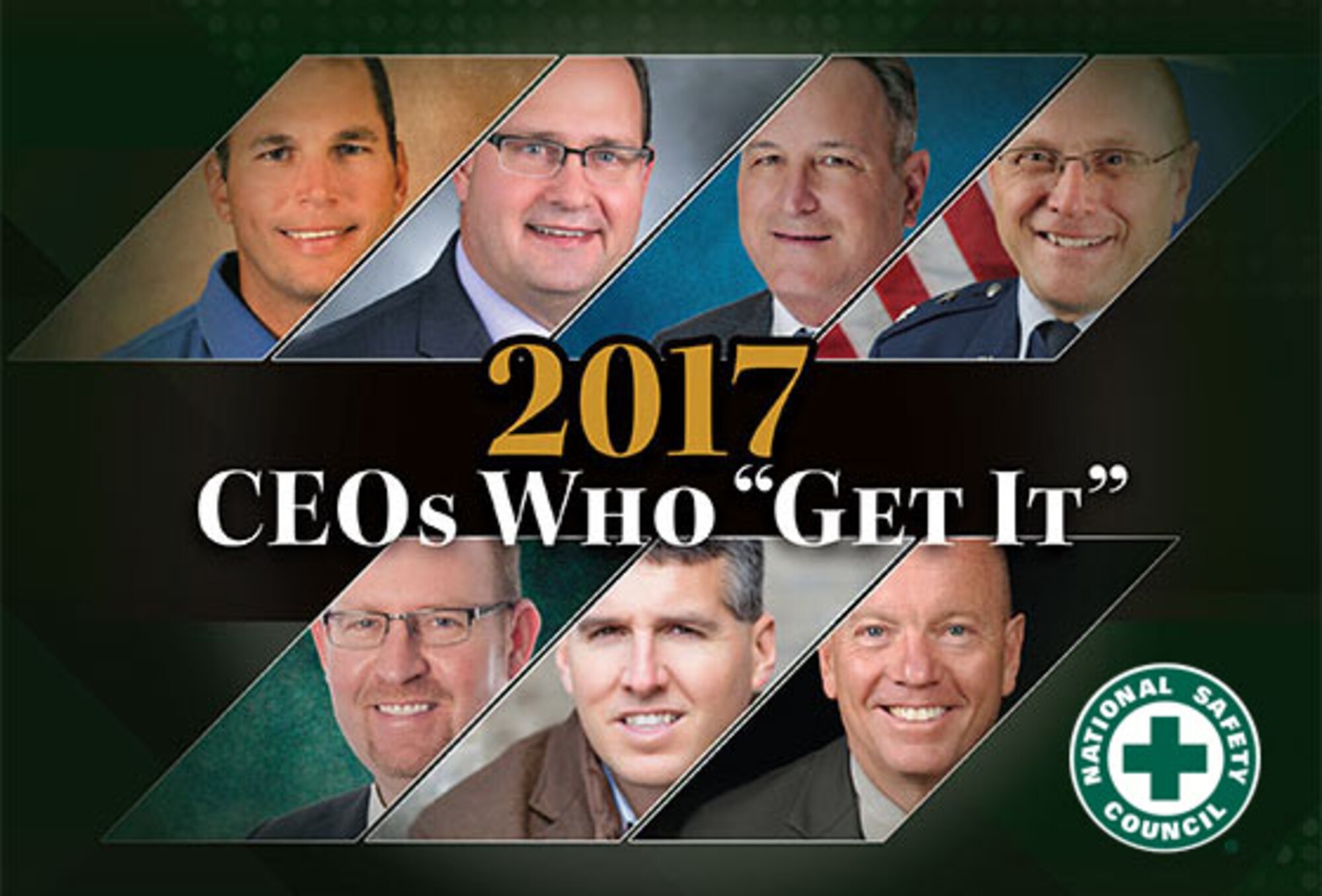 The National Safety Council has named Maj. Gen. Andrew M. Mueller, Air Force chief of safety, one of seven 2017 CEOs Who 'Get It'. (Courtesy illustration)