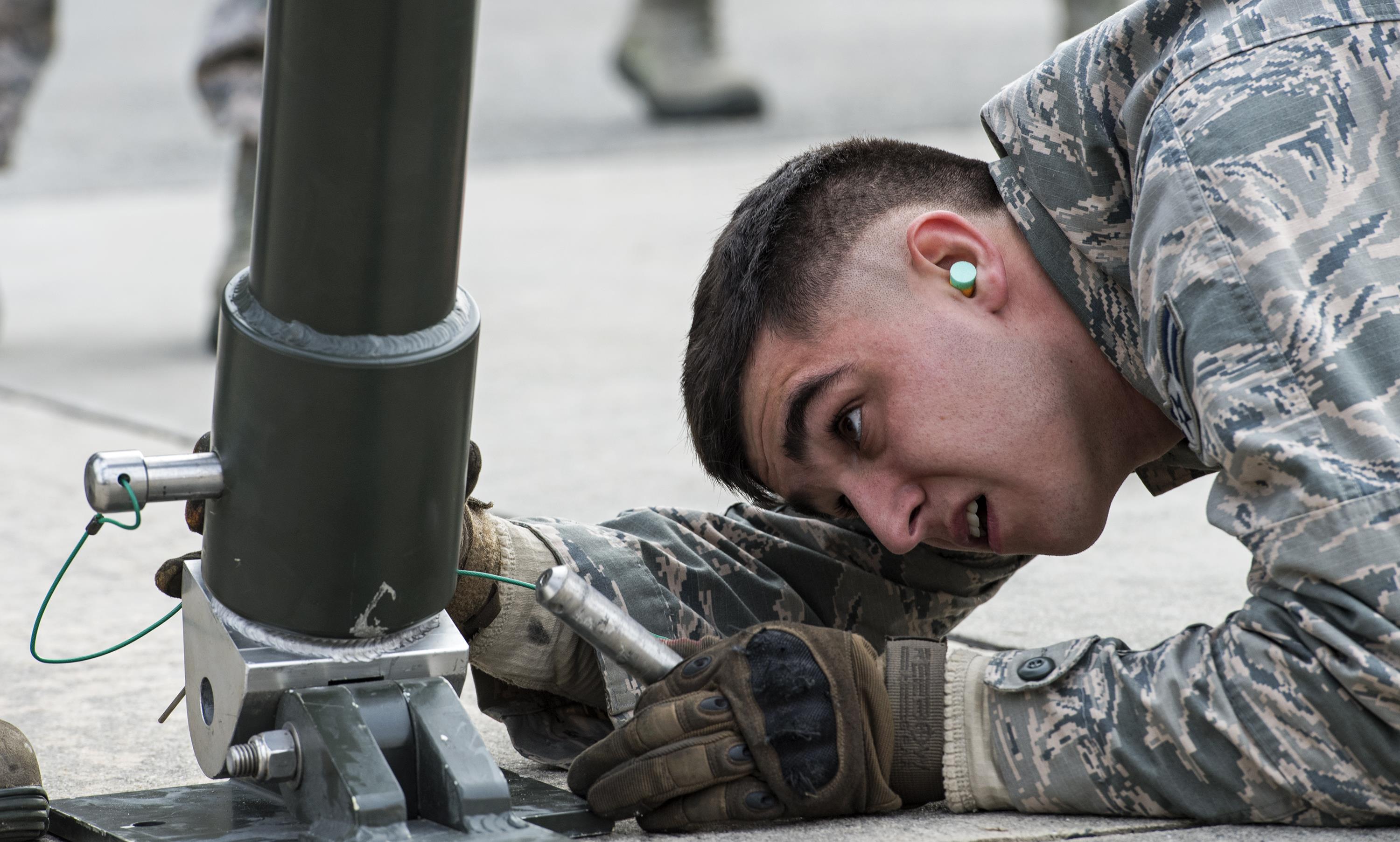  MAC Keeps Munitions Booming Moody Air Force Base Display