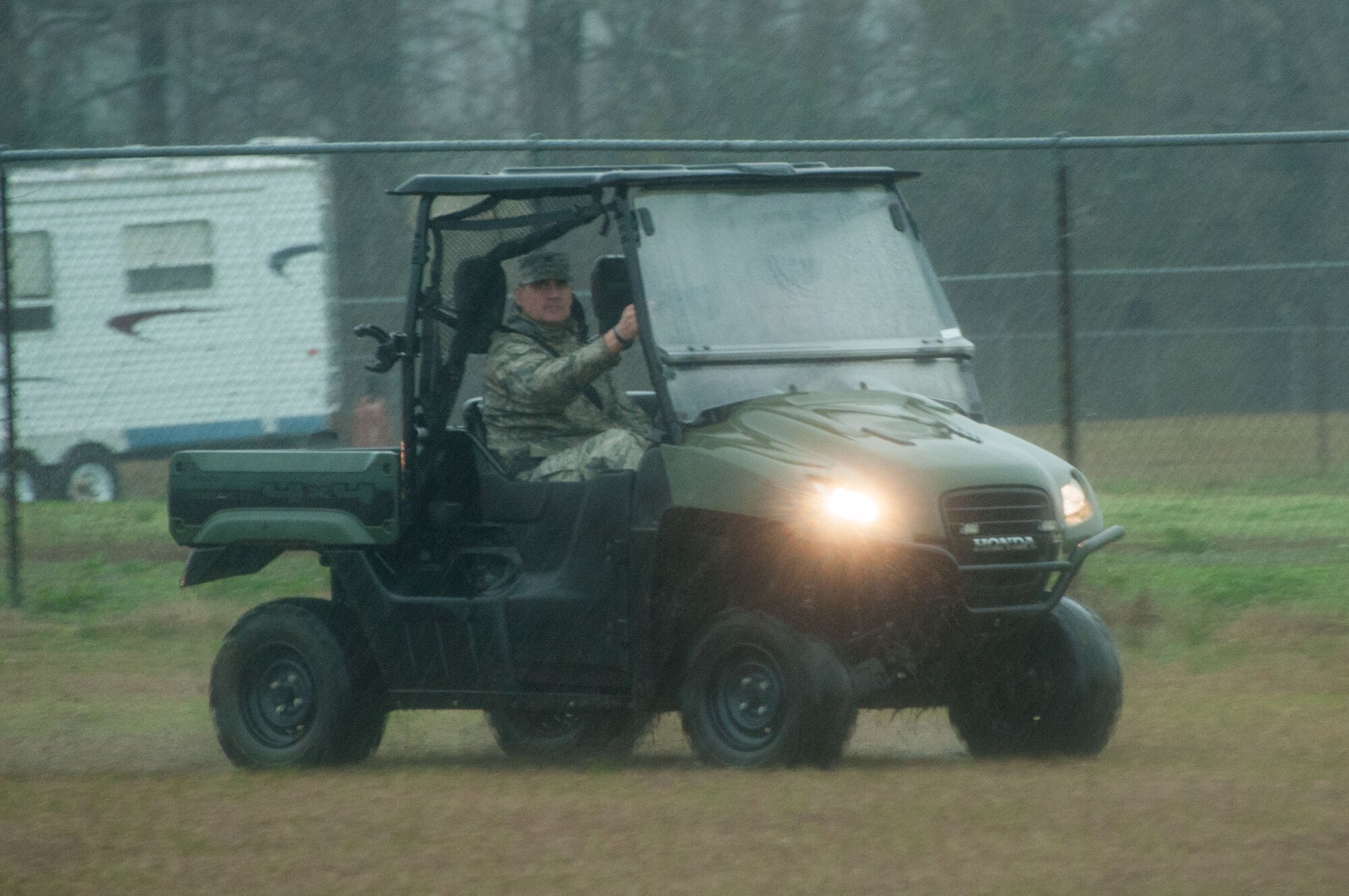 Col. Eric Shafa, 42nd Air Base Wing commander, visits with the 42nd Security Forces Squadron, on Maxwell Air Force Base, Ala., Feb. 07, 2017.  The tour is the first of a bi-monthly “Crusader Experience” that 42nd Air Base Wing commander Col. Eric Shafa and Chief Shipp will participate in over the next year. The intent of the program is to allow wing leadership to spend an hour or two with each wing organization, get a closer look at what they do, and meet the Airmen and civilians working hard to carry out their missions every day. (US Air Force photo by Bud Hancock)