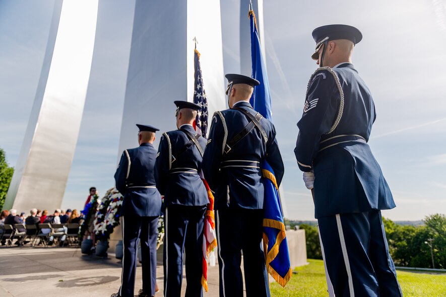 At 270 feet tall, the Air Force Memorial honors the legacy of the past and present service members in the United States Air Force. (Courtesy photo)