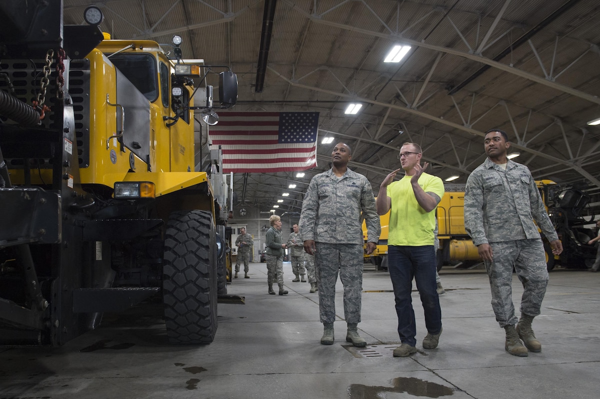 COMPACAF visits JBER, talks of changing Pacific Theater