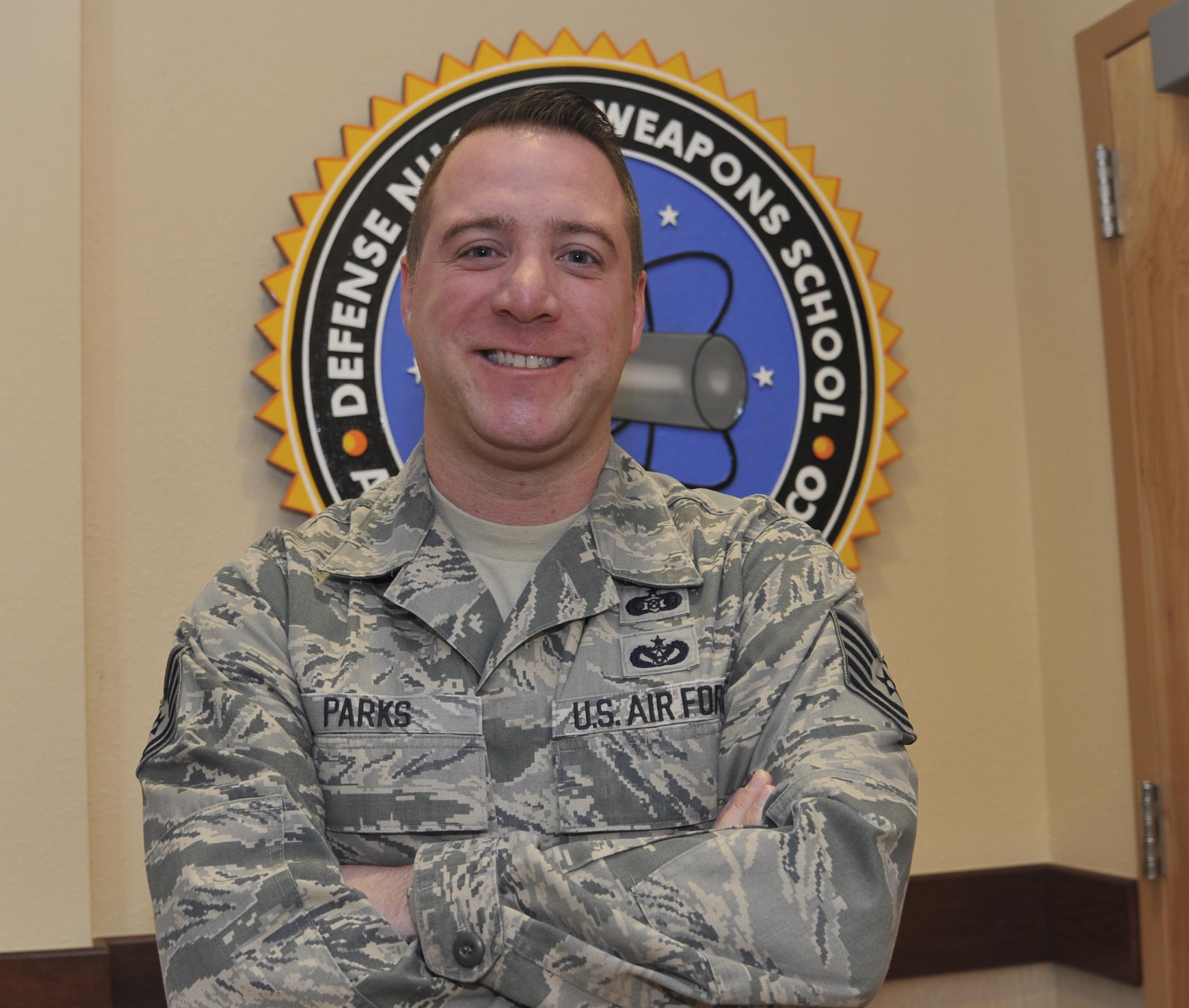 Tech. Sgt. Jeremy Parks, Defense Nuclear Weapons School, was selected as Kirtland Warrior for his contributions to the nuclear mission. 