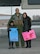 Capt. Sam, a pilot assigned to the 34th Expeditionary Bomb Squadron, reunites with his wife, Cindy, and his son, Mateo, at Ellsworth Air Force Base, S.D., Feb. 8, 2017. Ellsworth Airmen conducted integrated bomber training missions in the maritime domain demonstrating our commitment to deterrence, offering assurance to our allies, and strengthening regional security and stability in the Indo-Asia-Pacific region. (U.S. Air Force photo by Airman 1st Class Donald C. Knechtel)