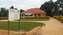 The main clinic and headquarters of the Ssese Islands African Aids Project (SIAAP) in Ssese Islands, Uganda.