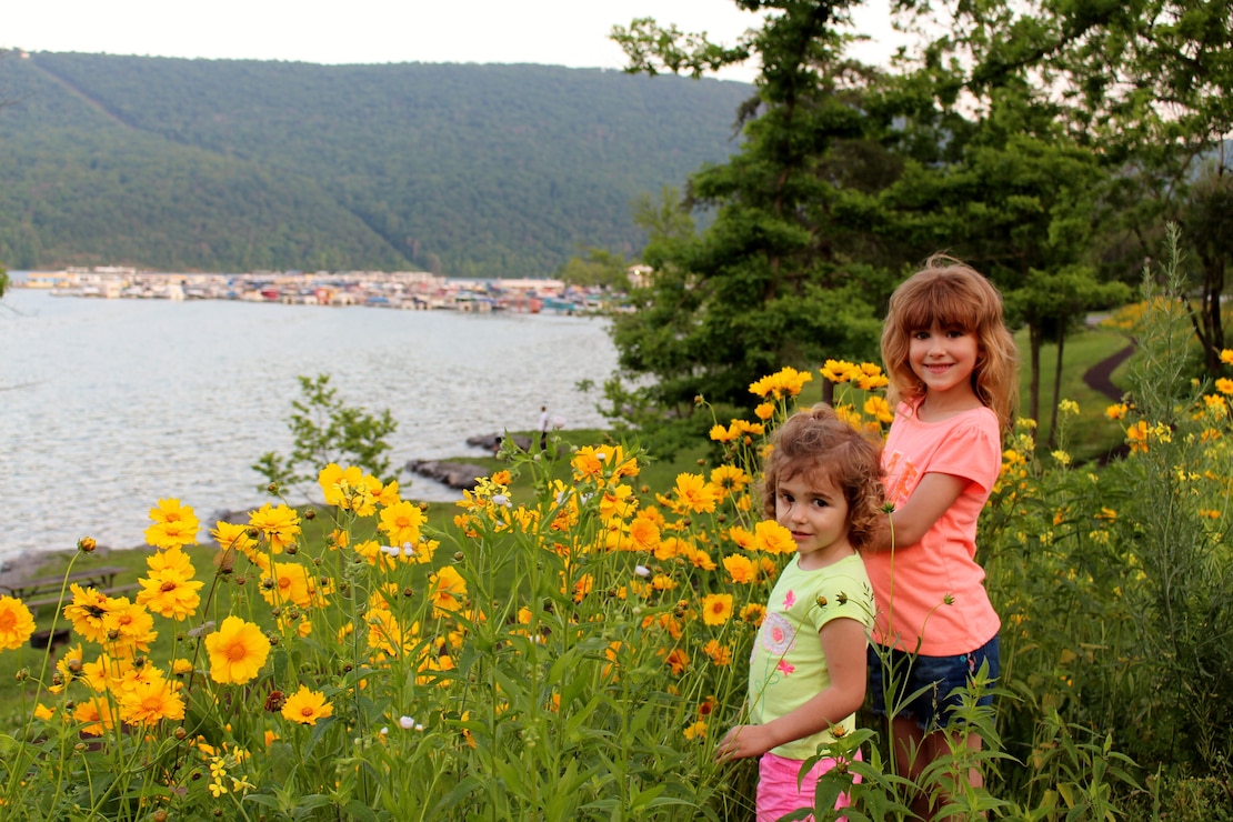 Check out our 2 mile long greenside pathway. This trail is made out of 38,000 recycled tires! It also hugs the shoreline amongst beautiful wildflowers. 