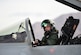Royal Air Force Flight Lt. Jonny Mulhall, 6th Squadron Eurofighter Typhoon pilot, prepares the cockpit for take-off during Red Flag 17-1 at Nellis Air Force Base, Nev., Feb. 7, 2017.The Typhoon trained alongside the F-35A Lightning II for the first time at Red Flag preparing the RAF pilots for the introduction of the F-35B to the Royal Air Force and Navy. (U.S Air Force photo by Staff Sgt. Natasha Stannard)