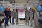 Personnel stationed at Al Udeid Air Base, Qatar, pose for a photo during a “DSST/CLEP-a-thon,” Feb. 11, 2017. The testing marathon was held to encourage service members to take DANTES Subject Standardized Test exams and College Level Examination Program tests while deployed, in turn saving themselves time and the Air Force money in tuition assistance. (U.S. Air Force photo by Senior Airman Cynthia A. Innocenti)