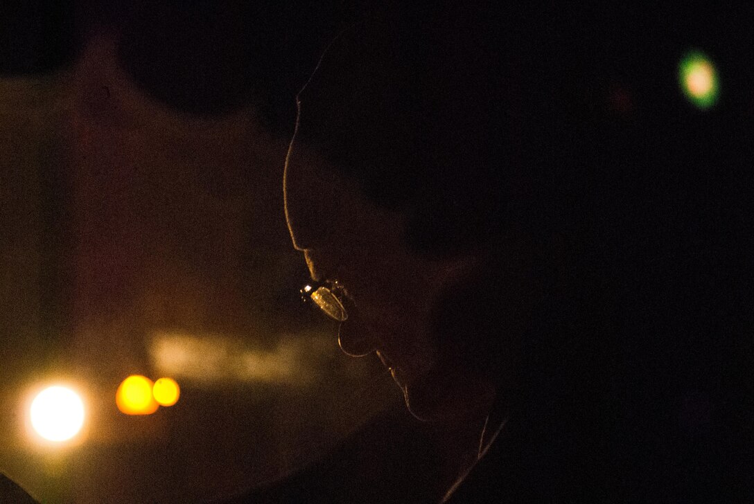 Master Sgt. William R. Powers, Headquarters and Headquarters Company, 301st Maneuver Enhancement Brigade, looks on while competitors begin the land navigation portion of the 301st Maneuver Enhancement Brigade Best Warrior competition, at Joint Base Lewis-McChord, Washington, February 8, 2017. Best Warrior is a competition designed to test each soldier’s physical and mental fitness, proficiency in warrior tasks, resiliency, and their determination to be the best (U.S. Army Reserve Photo by Spc. Sean Harding/Released).