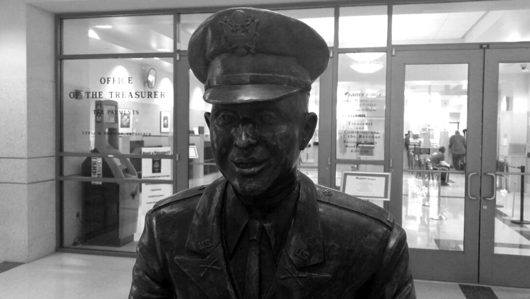 In 2001, the city Hampton, Va., dedicated a seven-story building and a bronze statue in honor of U.S. Army 1st Lt. Ruppert L. Sargent, located in downtown Hampton, Va., Feb. 13, 2017. Sargent was the first African-American officer to be awarded the Congressional Medal of Honor for his heroic actions during the Vietnam War.  (U.S. Air Force photo by Tetaun Moffett) 