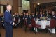 Col. Craig C. Peters, 940th Air Refueling Wing commander, speaks at the Outstanding Airmen of the Year banquet Feb. 11, 2017, at Beale Air Force Base, California. The OAY recognized each nominee’s hard work and dedication throughout 2016. (U.S. Air Force by Senior Airman Tara R. Abrahams)