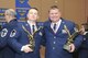 Master Sgt. Travis Williams, 940th Maintenance Squadron inspection dock chief, and Tech. Sgt. Erik Calderon, 940th Aircraft Maintenance Squadron dedicated crew chief, pose for a photo with their awards Feb. 11, 2017 at Beale Air Force Base, California. Williams and Calderon were named Senior NCO and NCO of the Year at the wing’s Outstanding Airmen of the Year banquet. (U.S. Air Force by Senior Airman Tara R. Abrahams)