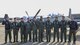 U.S. Air Force Col. Larry Card, center, 51st Operations Group commander, poses with pilots from the 25th Fighter Squadron and the Republic of Korea air force 237th Tactical Control Squadron during Buddy Wing 17-3 at Osan Air Base, ROK, Feb. 13, 2017. Buddy Wing exercises are held throughout the year at different air bases across the ROK, bringing together different elements of U.S. and ROK air force assets for bi-lateral training and the exchange of skills. (U.S. Air Force photo by Staff Sgt. Victor J. Caputo)