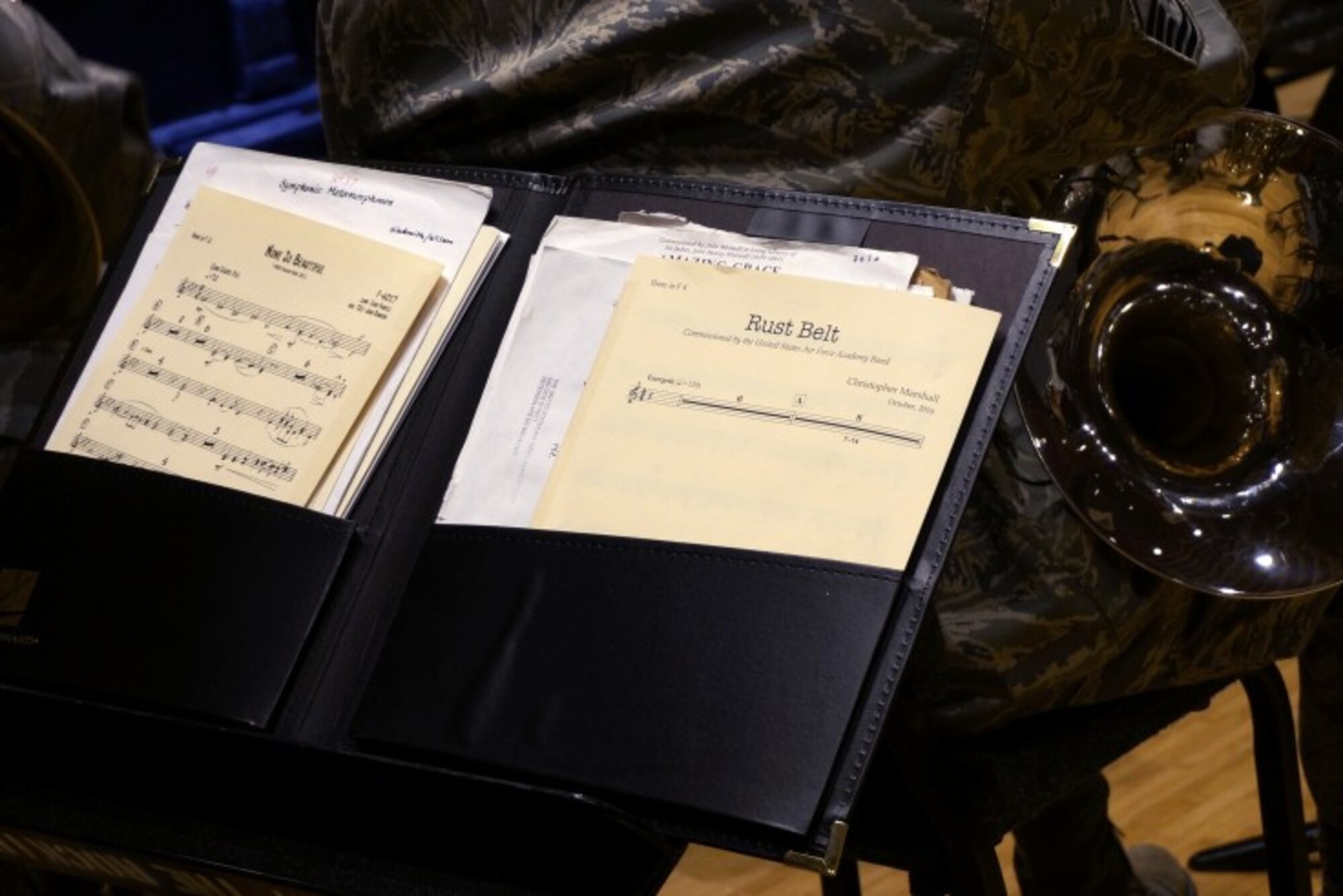 Rust Belt, by Orlando composer Christopher Marshall, is one of two new works the United States Air Force Academy Band commissioned to celebrate the Air Force's 70th birthday.