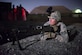 A member of the 380th Expeditionary Security Forces Squadron completes an improvised explosive device training scenario with a military working dog team at an undisclosed location in Southwest Asia, Feb. 9, 2017. During this exercise members of the 380th Explosive Ordnance Disposal collaborated with military working dog units from the 380 ESFS and Commander, Task Group 56.7. (U.S. Air Force photo/Senior Airman Tyler Woodward)