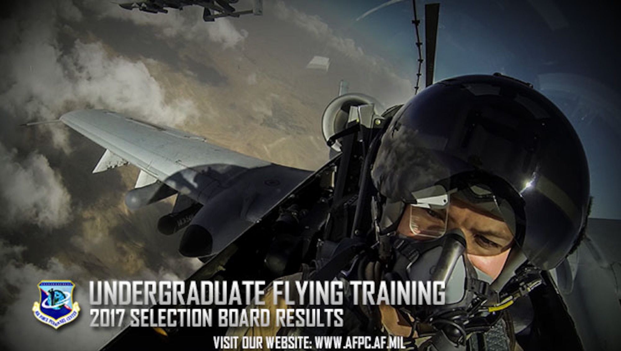 The results are in for the 2017 undergraduate flying training selection board. The Air Force has selected 100 company grade officers for pilot, remotely piloted aircraft pilot, combat systems officer and air battle manager training. (U.S. Air Force photo by Senior Airman Matthew Bruch)