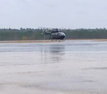 The Louisiana Counterdrug Aviation’s Operations provided command and control support to the Louisiana State Police by utilizing the UH72 Lakota’s enhanced communications and specialized technology. This allowed law enforcement to safely conduct the counter drug operation leading to the seizure of nearly $2 million dollars worth of drugs.