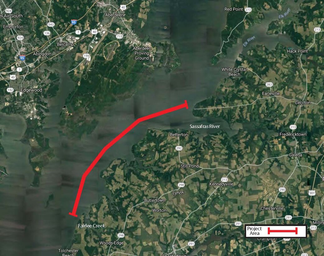 The U.S. Army Corps of Engineers' Philadelphia District will begin maintenance dredging of a section of the Upper Chesapeake Bay in Maryland. Work is expected to begin in late February of 2017 and be completed by the end of March of 2017.  