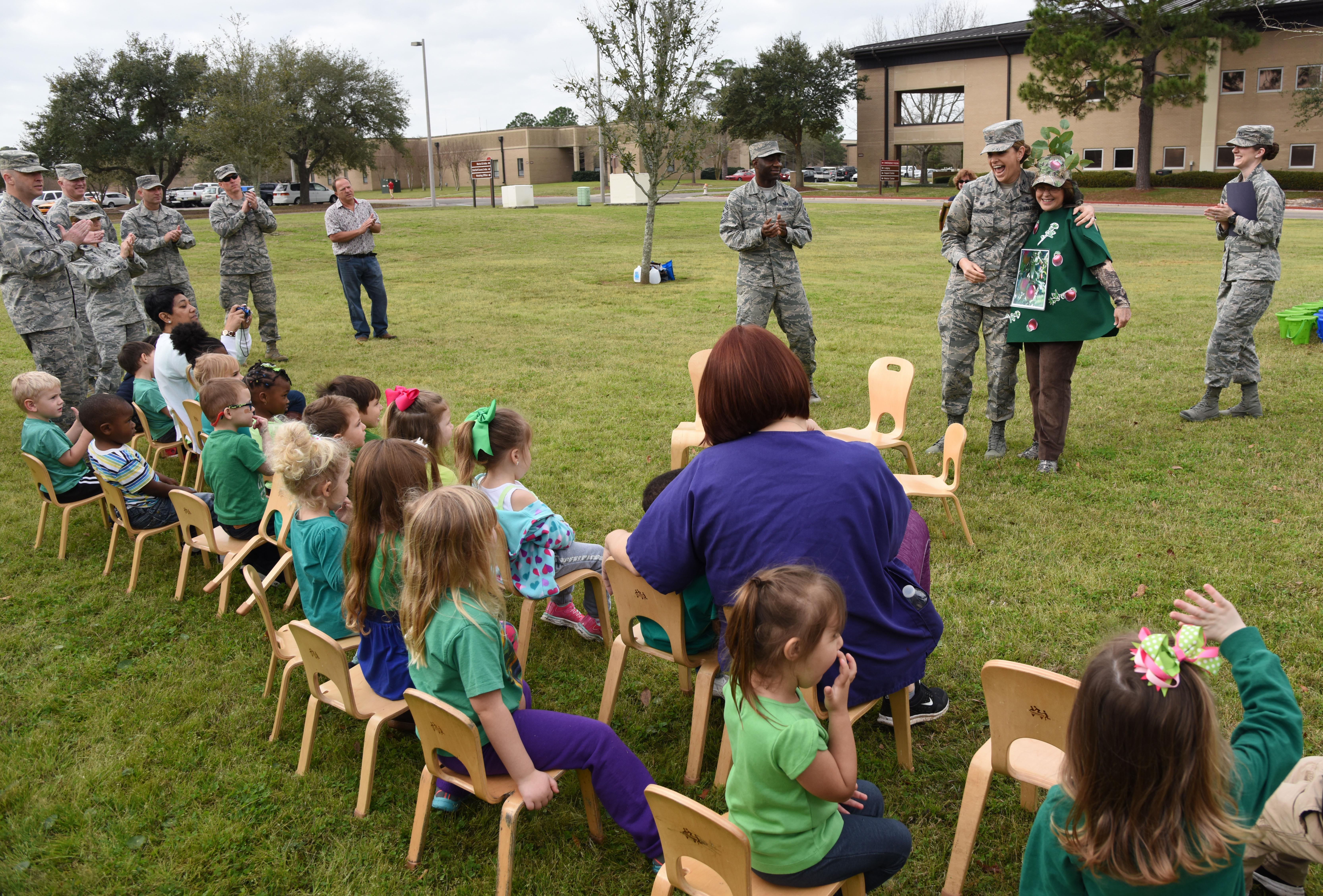 CDC kids celebrate Arbor Day > Keesler Air Force Base > Article Display