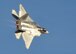 An F-22 Raptor banks during a demonstration during the Heritage Flight Training and Certification Course Feb. 10, 2017, at Davis-Monthan Air Force Base, Ariz. Heritage and demonstration teams need to be certified annually to participate in open houses and air shows worldwide. (U.S. Air Force photo by Senior Airman James Hensley