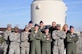 The 20th Air Force Olympic Sword team pose for a group photo at Hill Air Force Base, Utah., Feb. 17, 2017. The team of missile combat operators, missile maintainers and Technical Order Management Agency office members spent three weeks improving the two main technical orders used by missileers who operate the Minuteman III weapon system. (U.S. Air Force photo by 1st Lt. Veronica Perez)