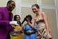 A Team Shaw princess laughs after winning a raffle during a “Royal Affair” father-daughter princess ball at Shaw Air Force Base, S.C., Feb. 18, 2017. The princess ball focused on family, one of the 20th Fighter Wing commander’s enduring priorities. (U.S. Air Force photo by Airman 1st Class Destinee Sweeney)