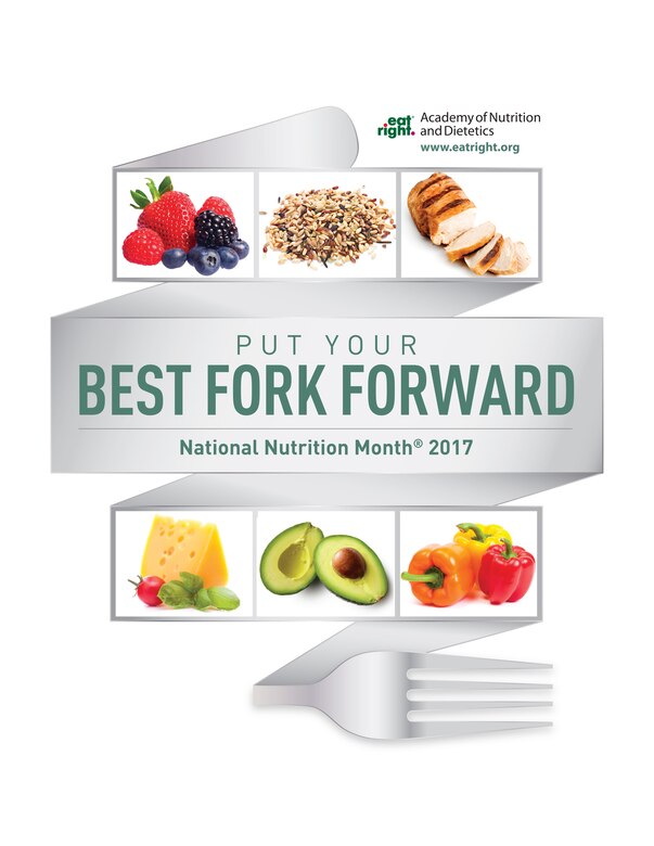 The theme for National Nutrition Month® is "Put Your Best Fork Forward." The staff at the Peterson Air Force Base Health and Wellness Center want to get out the word that healthy eating and living are beneficial to everyone.
