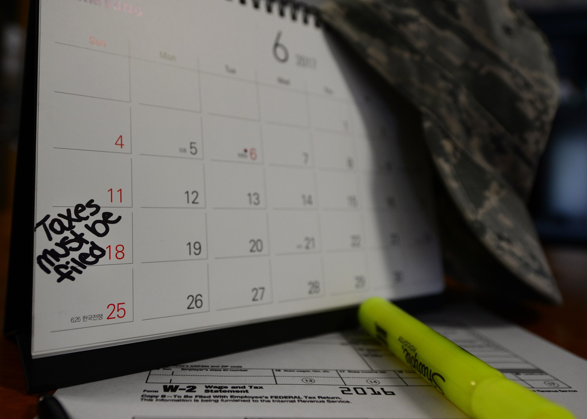 The 51st Fighter Wing Judge Advocate’s Office has opened a tax center to assist junior personnel file their taxes. The tax center is located in Bldg. 787 behind the main education center building in Classroom 8 and is open to service members E-1 to E-5 and O-1 to O-2. Personnel seeking assistance can schedule an appointment for Mondays, Tuesdays and Thursdays from 9 a.m.to 4 p.m. by calling 784-3220, or the legal office at 784-4131. (U.S. Air Force photo by Airman 1st Class Gwendalyn Smith)