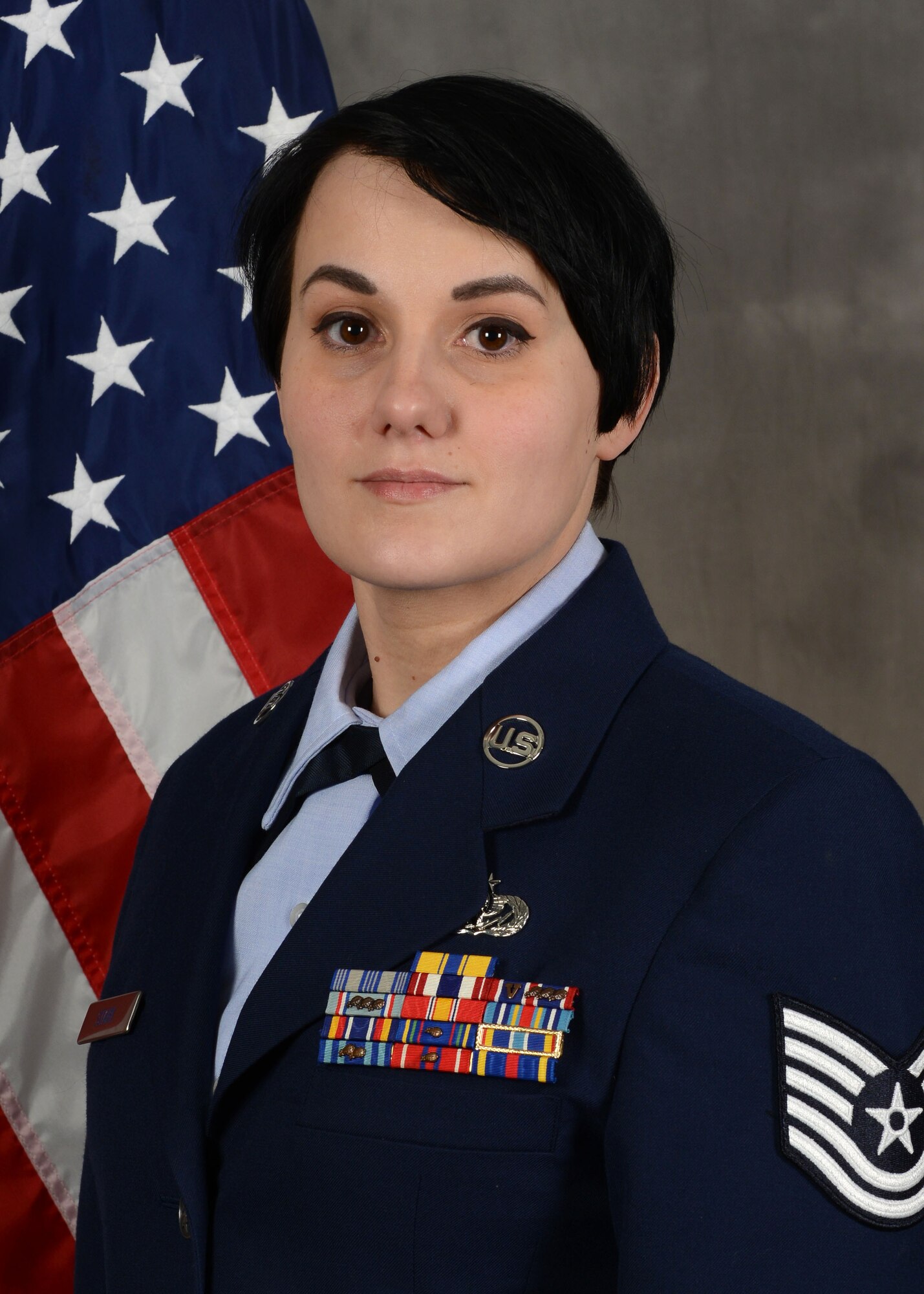 U.S. Air Force Tech. Sgt. Jerrika Stark, 7th Force Support community services technician has overcome a number of difficulties in her childhood, including loss of her guardians, neglect from her mother and teenage homelessness.  Stark lives by the advice her grandmother once told her: “No matter what you’re going through or how hard it is, it’s only one moment in your life. You can get through it, I promise. After you get through this moment, the next moment is yours to take and just keep going with it.” (U.S. Air Force photo by Airman 1st Class Austin Mayfield)