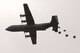 An aircrew assigned to the 327th Airlift Squadron airdrops water barrel container delivery system (CDS) bundles from a C-130J Super Hercules over Blackjack Drop Zone Feb. 11, 2017, near Beebe, Ark. The 327th AS is part of the 913th Airlift Group at Little Rock Air Force Base, Ark. (U.S. Air Force photo by Master Sgt. Jeff Walston/Released)