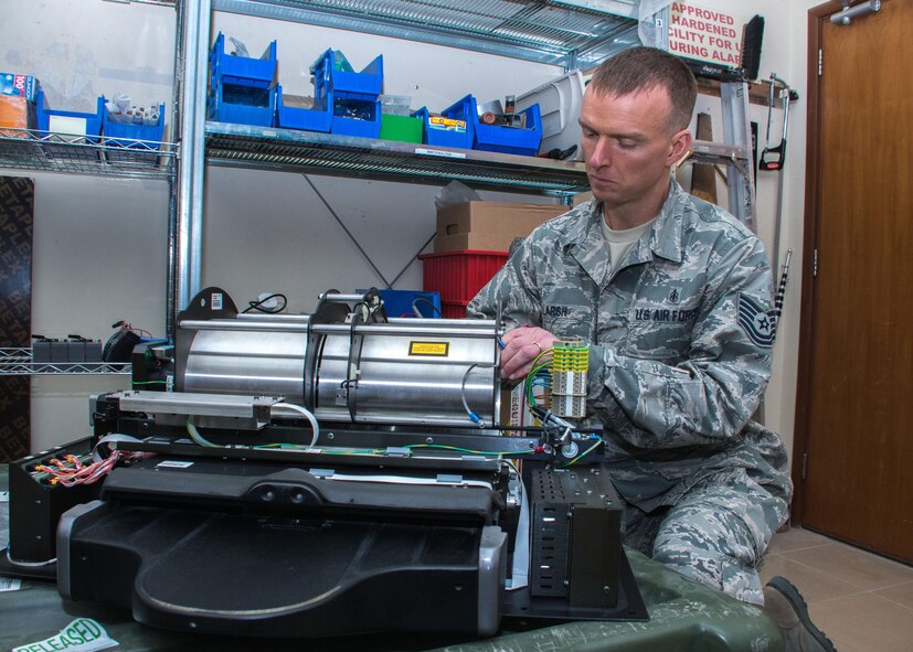 This week's Rock Solid Warrior is Tech. Sgt. Micah Larsh, a 386th Expeditionary Medical Group biomedical repair technician. He is deployed from Eglin Air Force Base, Fla. (U.S. Air Force photo/Senior Airman Andrew Park)