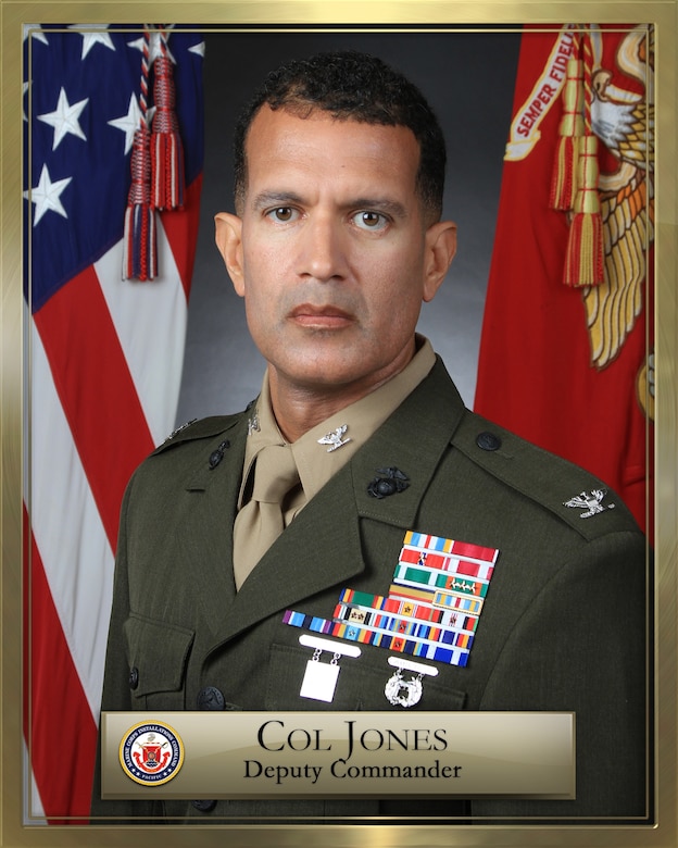 Colonel David E. Jones, Deputy Commander MCIPAC