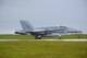 A Royal Australian Air Force F/A-18A Hornet assigned to No. 3 Squadron, Royal Australian Air Force Base, Williamtown, Australia, lands during Exercise Cope North 2017 at Andersen Air Force Base, Guam, Feb. 16, 2017. Cope North is a long-standing Pacific Air Forces-led exercise designed to enhance multilateral air operations between the U.S. Air Force, U.S. Navy, Japan Air Self-Defense Force and Royal Australian Air Force. (U.S. Air Force photo by Airman 1st Class Christopher Quail/Released)