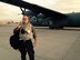Greg Gangnuss on an airfield in Afghanistan during his March 2015 to April 2016 deployment. 