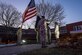 Defenders of the 934th Security Forces Squadron honor Old Glory during Reveille on Feb 12, 2017 signaling the official start of the duty day. (U.S. Air Force photo by Staff Sgt. Corban Lundborg) 
