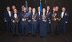 The outstanding Airmen of the 71st Flying Training Wing were recognized during the 2016 Annual Awards banquet Feb. 17 at the Vance Collocated Club. Front row from left: Capt. Carlos M. Moralejo Jr., Senior Airman Chase Kelly, Senior Airman Danica G. Golightly, 1st Lt. Mia E. Gwirtsman and Navy Lt. Austin M. Nasca. Back row from left: Col. Darrell Judy, 71st FTW commander, David M. Harris, Master Sgt. Richard A. Parks, Maj. Megan S. Brandt, Capt. Richard M. Kirwan Jr., Capt. Jeffrey M. Kelley, Navy Lt. Michael B. Gawne and Chief Master Sgt. Jeffrey Wilson, 71st FTW command chief. (U.S. Air Force photo/ Tech. Sgt. James Bolinger)