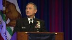 Navy Adm. Harry Harris Jr., commander of U.S. Pacific Command, speaks at the WEST 2017 naval conference and exposition in San Diego, Feb.
 21, 2017. 